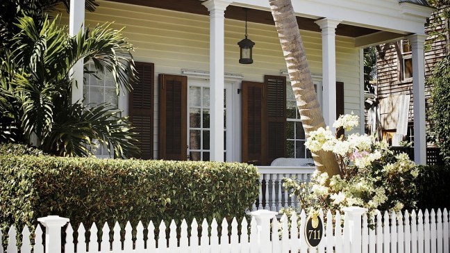 Typical home in Old Town neighborhood of Key West