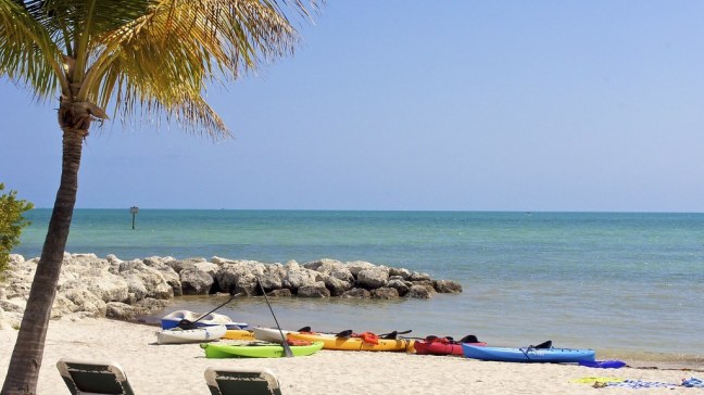 Beach in Key West