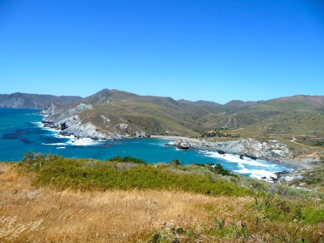Seaward side of Catalina Island