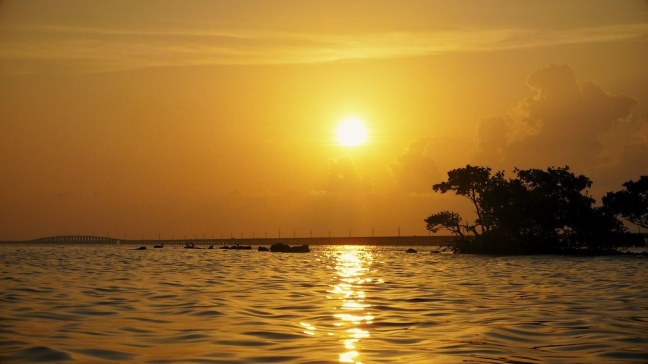 Sunset on Knight's Key