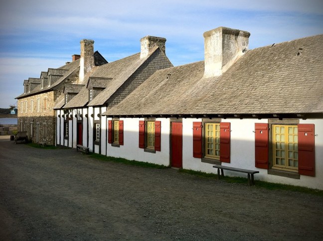 Fortress of Louisbourg as it looked in 1744