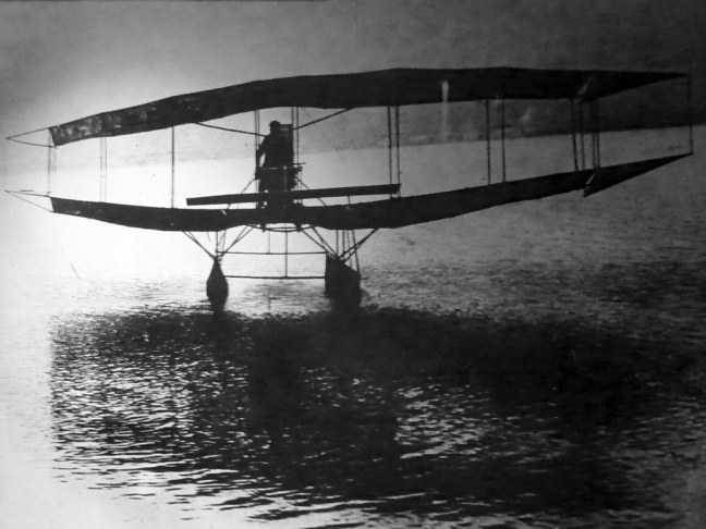 Photo of Alexander Graham Bell’s Silver Dart