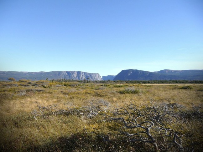 Western Brook Pond from afar