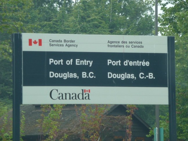 Entrance to Canada