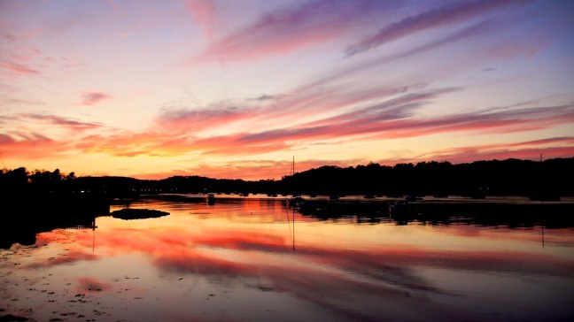 Sunset in Mahone Bay