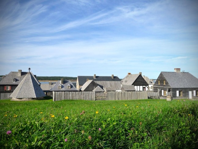 Fortress of Louisbourg as it looked in 1744