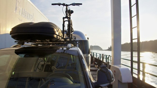 Aboard ferry to L'Etete, New Brunswick