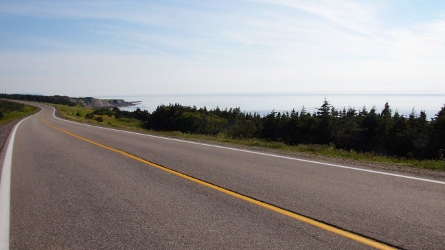 Typical road along Viking Trail