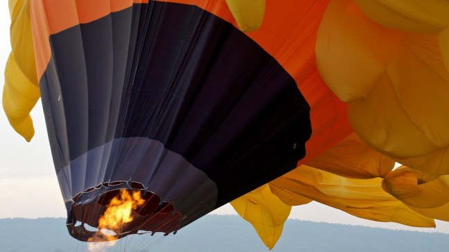 Hot air balloon at New York State Festival of Balloons