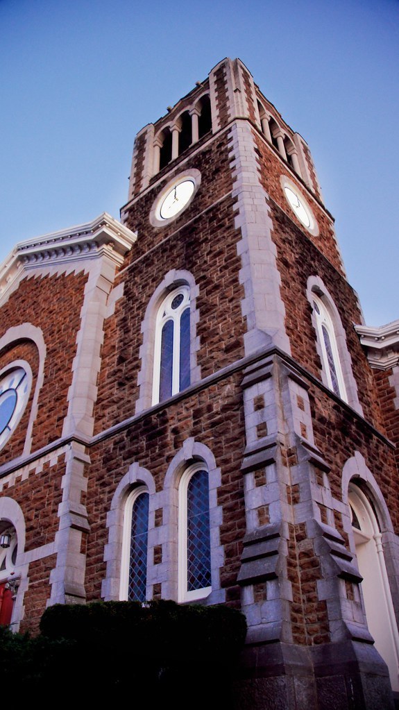 Church in historic village of Clinton