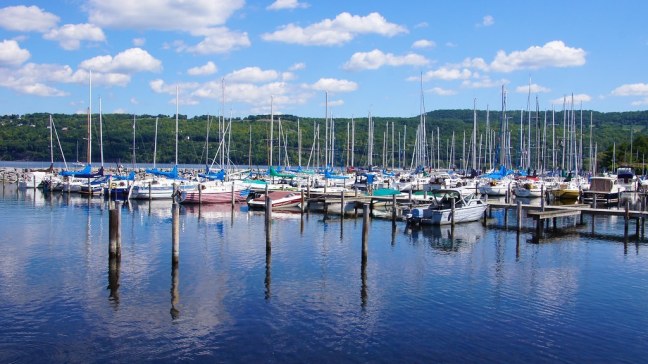 Harbor on Seneca Lake