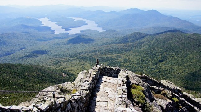 View of Lake Placid from Whiteface Castle