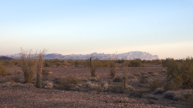 Boondocking at Quartzsite
