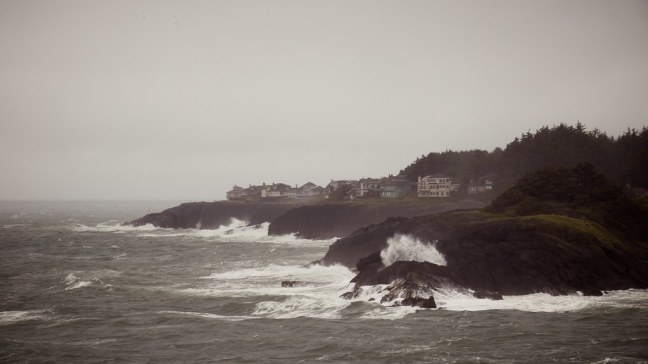 The sea was angry that day