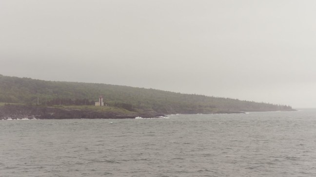 First view of land from ferry to Digby