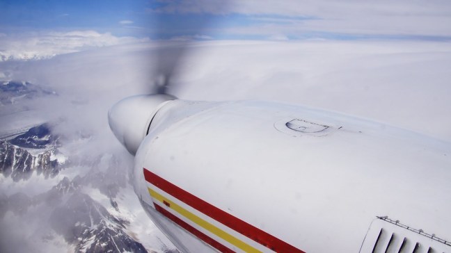 Above Denali National Park