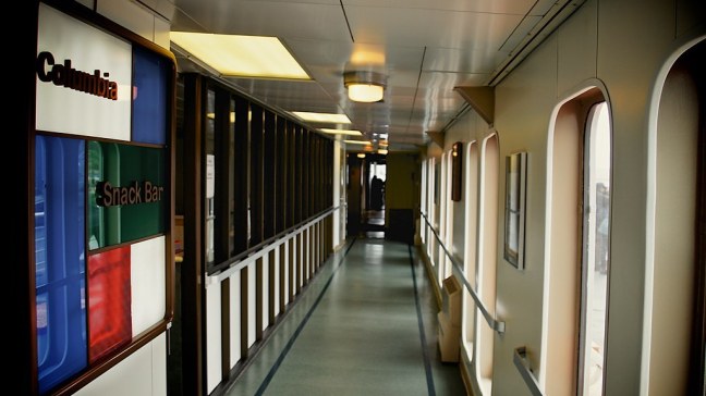 Snack Bar on M/V Columbia