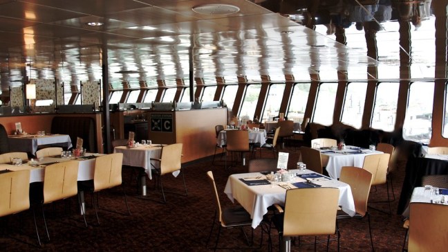 Dining Room on M/V Columbia