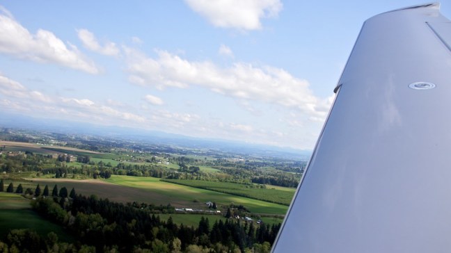 Turning final for Runway 35