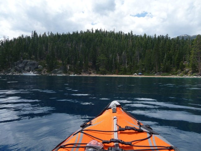 Kayaking in Emerald Bay