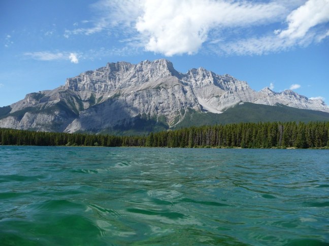 Kayaking Two Jack Lake