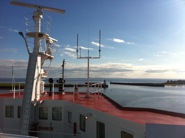 Ferry to Caribou, Nova Scotia