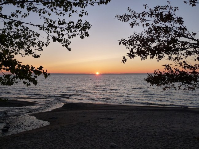 Sunset on Lake Superior