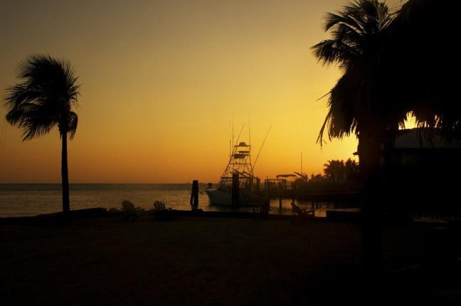 Sunset on Knight's Key