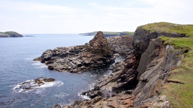 Cliffs in Elliston