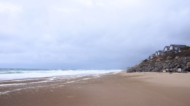 Beach at Sea and Sand RV Park