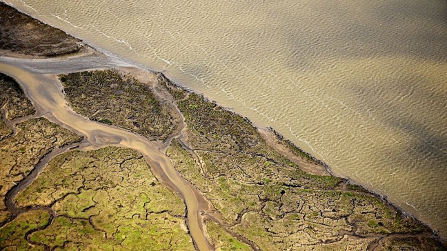 Columbia River from above
