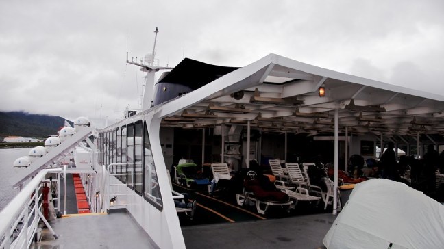 Solarium on M/V Columbia