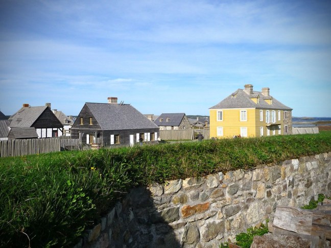 Fortress of Louisbourg as it looked in 1744
