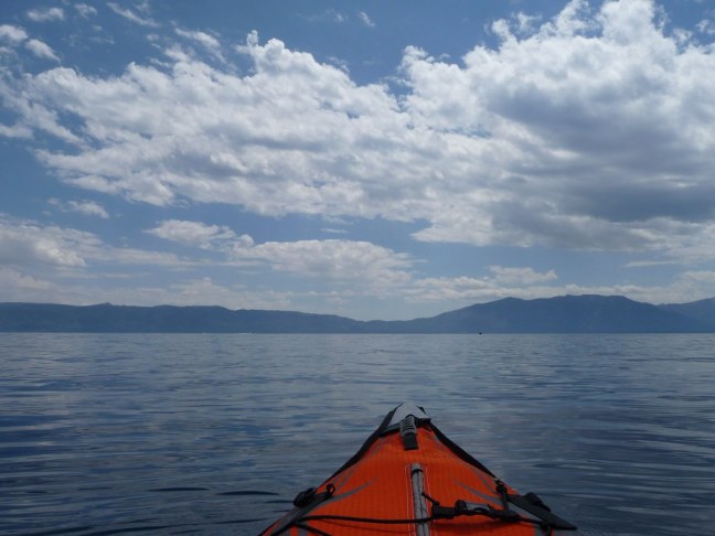 Kayaking in Emerald Bay