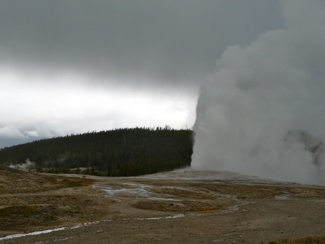 Obligatory shot of Old Faithful