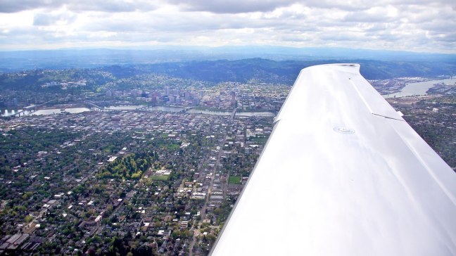 Portland from above